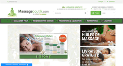 Desktop Screenshot of massageboutik.com